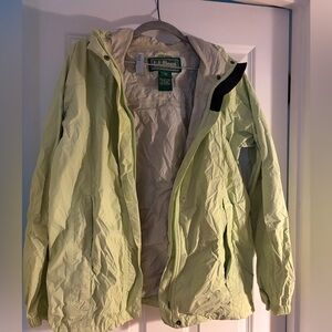L.L. Bean Women's Green Nylon Jacket